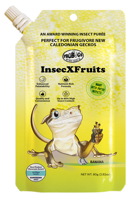 谱博斯睫角香蕉味80g昆虫泥